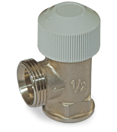 Вентиль термостатический на подающую линию DN15, G3/4'', тип 701302, угловой